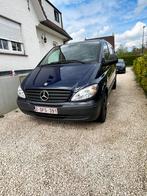 Mercedes-Benz vito 115 cdi, Autos, Camionnettes & Utilitaires, Jantes en alliage léger, Tissu, Bleu, Carnet d'entretien