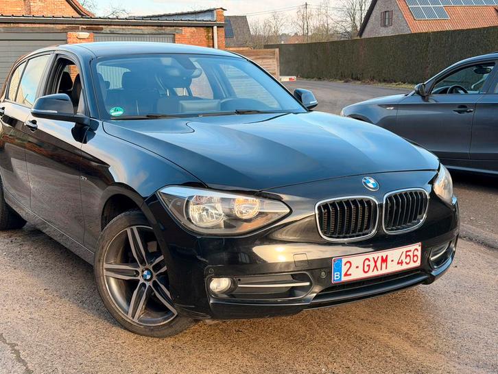 BMW 1 SERIE ✅116iA AUTOMAAT AIRCO CARPLAY SPORTLINE BENZINE, Auto's, BMW, Bedrijf, Te koop, 1 Reeks, ABS, Airbags, Airconditioning
