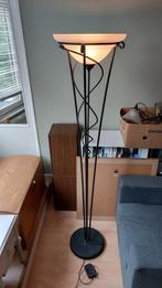 Lampadaire en fer forgé avec vasque opaline, 150 tot 200 cm, Gebruikt, Fer forgé, Ophalen