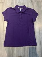 Paarse polo maat L, Manches courtes, Enlèvement ou Envoi, Violet, Kariban