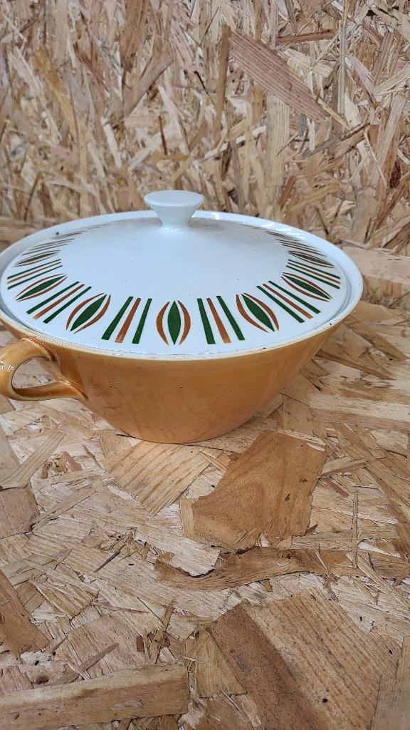 Soupière Boch F Belgique avec couvercle, Antiek en Kunst, Antiek | Servies los, Ophalen