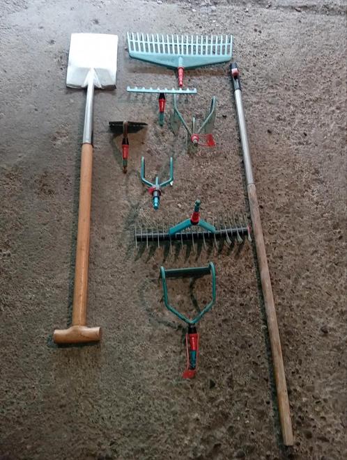 Outils de jardinage Gardena, Tuin en Terras, Hand-tuingereedschap, Zo goed als nieuw, Ophalen