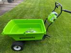 GREENWORKS G40GC ACCU KRUIWAGEN Nieuwstaat  -40´% korting, Tuin en Terras, Kruiwagens, Ophalen, Nieuw, Elektrisch