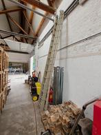 ladder 3x14 delig, Doe-het-zelf en Bouw, Ladders en Trappen, Ophalen, Gebruikt, Ladder, Opvouwbaar of Inschuifbaar