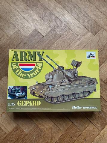 GEPARD - BELGISCH LEGER - HELLER - 1:35 beschikbaar voor biedingen
