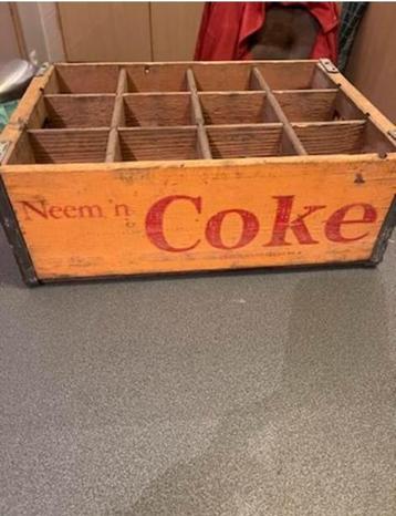 Ancien casier Coca-Cola coke neem ‘n coke 