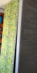 Plank met bamboo behang (248x62), Ophalen