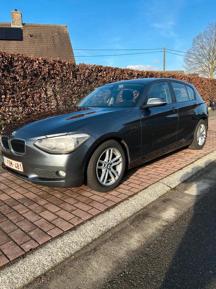 BMW 116ed (2013) 1e eigenaar Open dak Nieuwe banden, Auto's, BMW, Particulier, 1 Reeks, ABS, Airbags, Airconditioning, Alarm, Bluetooth