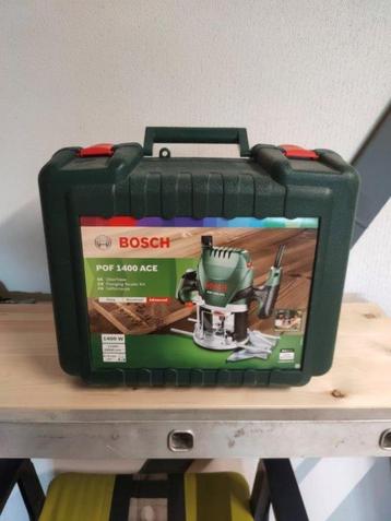 Bosch Bovenfrees , POF 1400 ACE, een keer gebruikt beschikbaar voor biedingen
