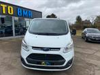 Ford Transit Custom 2.2TDCi ** 6 Zetels ** btw wagen **, Auto's, Euro 5, Stof, Parkeersensor, Wit