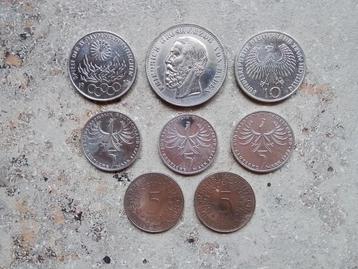 Zilverstukken Duitsland  beschikbaar voor biedingen