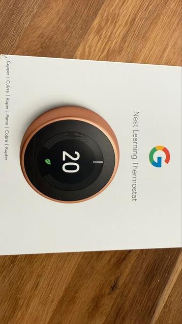 Nest Thermostaat V3 koper, Enlèvement, Comme neuf