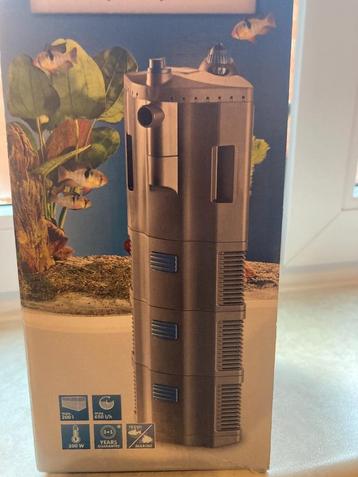 Aquarium toebehoren (filter met pomp - verwarmingselement) beschikbaar voor biedingen