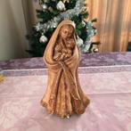 Gipsen beeld "Maria met kind" goudkleurig, Ophalen