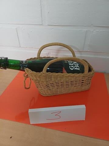 Corbeille vintage en osier pour bouteilles - gueuze gueuze l, Envoi