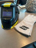 ESAB Warrior Tech Lashelm + handschoenen, Doe-het-zelf en Bouw, Ophalen, Zo goed als nieuw