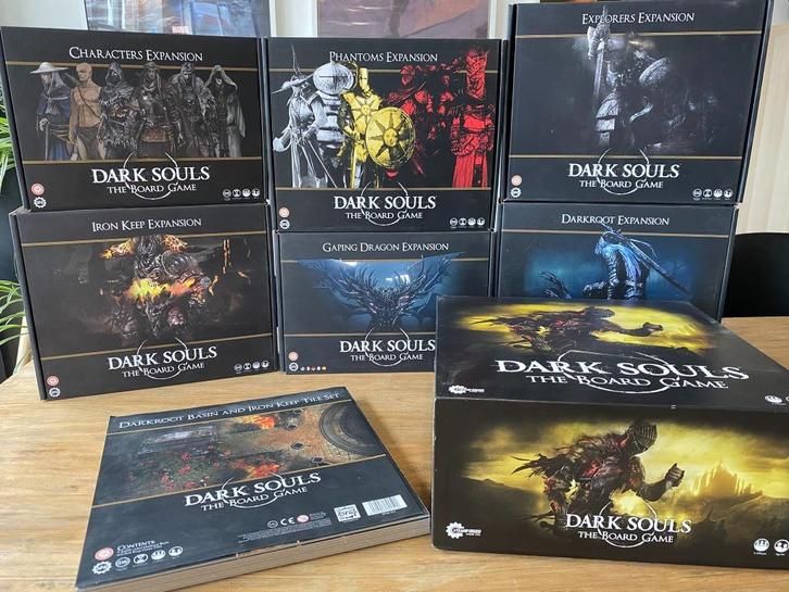Dark Souls The Board Game, Hobby en Vrije tijd, Gezelschapsspellen | Bordspellen, Zo goed als nieuw, Drie of vier spelers, Ophalen
