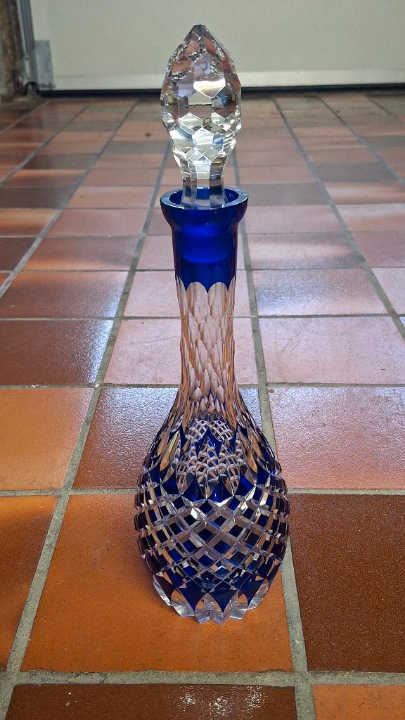 Kristallen wijnkaraf, Antiek en Kunst, Antiek | Glaswerk en Kristal, Ophalen