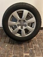 Audi A4 set winterbanden op aluminium velg, Auto-onderdelen, Ophalen, Gebruikt, 16 inch, Banden en Velgen