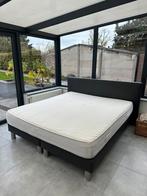 Tweepersoonsbed, Ophalen, Gebruikt, Tweepersoons, 180 cm