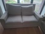 Beige zetels (2-zit en 3-zit), Huis en Inrichting, Ophalen, Gebruikt, 150 tot 200 cm, Driepersoons