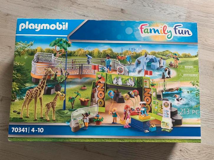 Playmobil 70341 Family Fun dierenpark, Kinderen en Baby's, Speelgoed | Playmobil, Nieuw, Complete set, Ophalen of Verzenden