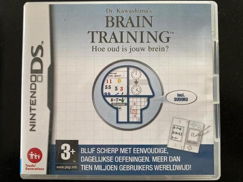 Nintendo DS Brain Training, Consoles de jeu & Jeux vidéo, Jeux | Nintendo DS, Comme neuf, Puzzle et Éducatif, 1 joueur, À partir de 3 ans