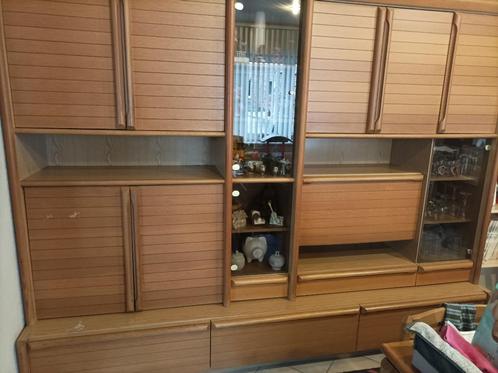 vitrinekast, Huis en Inrichting, Kasten | Vitrinekasten, Gebruikt, 200 cm of meer, 200 cm of meer, 25 tot 50 cm, Met lade(s), Met deur(en)