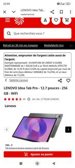 LENOVO Idea Tab Pro 12,7 256 GB - WiFi, Computers en Software, Ophalen of Verzenden, 256 GB