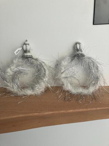 kerstdeco/2 stuks/nieuw met etiket beschikbaar voor biedingen