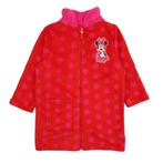 Minnie Mouse Badjas Rood - Dots - Mt 98-104-110-116-128-140, Kinderen en Baby's, Disney, Nacht- of Onderkleding, Meisje, Nieuw