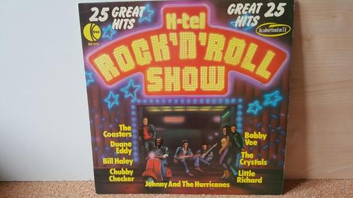 ROCK 'N' ROLL SHOW - VERZAMEL LP K-TEL 25 GREAT HITS (1977), Cd's en Dvd's, Vinyl | Rock, Zo goed als nieuw, Rock-'n-Roll, 10 inch