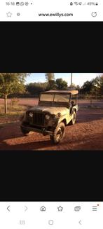 ZOEK M38a1 jeep Nekaf Willys Willy body carrosserie gezocht, Auto's, Overige merken, Leder en Stof, Bruin, Handgeschakeld