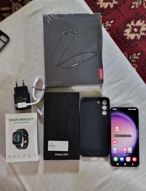 Samsung galaxy S23+, bijna nieuw, 512gb, met accessoires, Telecommunicatie, Mobiele telefoons | Samsung, Zo goed als nieuw, Galaxy S23