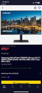 Moniteur Samsung 4k 32 pouces parfait état, Informatique & Logiciels, Comme neuf