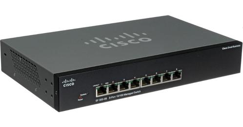 Cisco SF300-10MPP 100Mbps PoE switch, Computers en Software, Netwerk switches, Ophalen of Verzenden