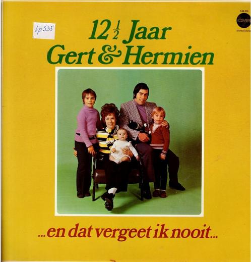 lp   /   Gert & Hermien – 12½ Jaar Gert & Hermien - ...En Da, Cd's en Dvd's, Vinyl | Overige Vinyl, Overige formaten, Ophalen of Verzenden