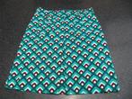 rok Sora by JBC 38, A- lijn print groen- turkoois , bruin, Kleding | Dames, Rokken, Maat 38/40 (M), Overige kleuren, Ophalen of Verzenden