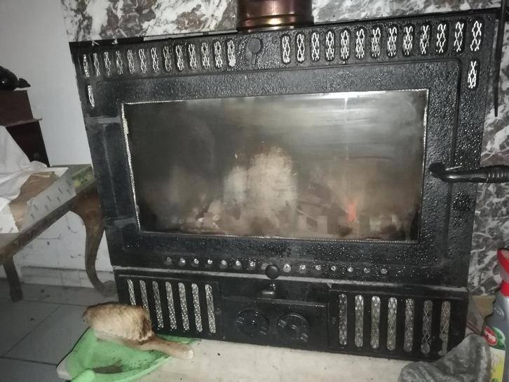 poêle, poêle à bois, Maison & Meubles, Poêles, Encastré, Enlèvement