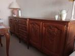 Eikenhouten dressoir met 4 deuren + 4 laden, Antiek en Kunst, Antiek | Meubels | Kasten, Ophalen