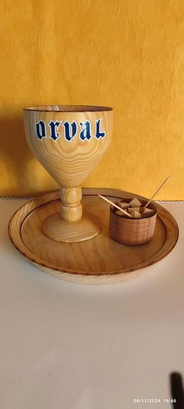 Objet artisanal trappiste ORVAL . disponible aux enchères