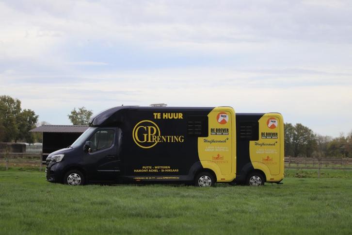 Paardencamionette huren - Horsetruck te huur / te koop⚠️, Dieren en Toebehoren, Paarden en Pony's | Trailers en Aanhangwagens