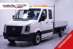 Volkswagen Crafter 2.5 TDI 110 pk L3 Dubbel Cabine Pick Up /, Auto's, Wit, Bedrijf, Cruise Control, Te koop