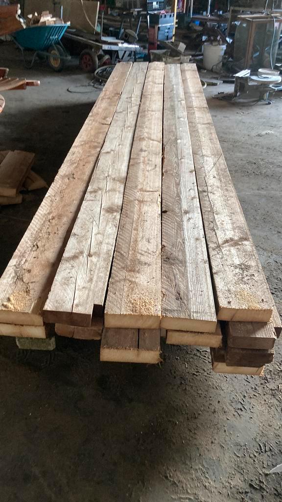 Gordingen, Verzinkte dikwandige stalen buis, Doe-het-zelf en Bouw, Metalen, Zo goed als nieuw, Ophalen