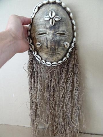 Afrikaans masker van schildpadschild 50cm masker schildpad beschikbaar voor biedingen