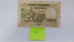 België, 50 Frank-10 Belgas 1941, Postzegels en Munten, Ophalen of Verzenden, Los biljet