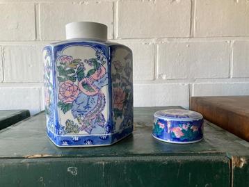 Chinese pot met deksel, Antiek en Kunst, Ophalen