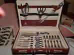 koffer met messen, Huis en Inrichting, Keuken | Bestek, Ophalen of Verzenden, Nieuw, Inox of Chroom, Bestekset