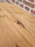 Eiken sidetable/wandconsole, Huis en Inrichting, Tafels | Sidetables, Ophalen of Verzenden, Zo goed als nieuw, Rond