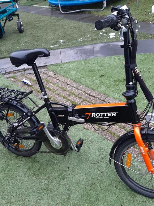 Elektrische vouwfiets Shinga Trotter, Fietsen en Brommers, Fietsen | Vouwfietsen, Zo goed als nieuw, Ophalen
